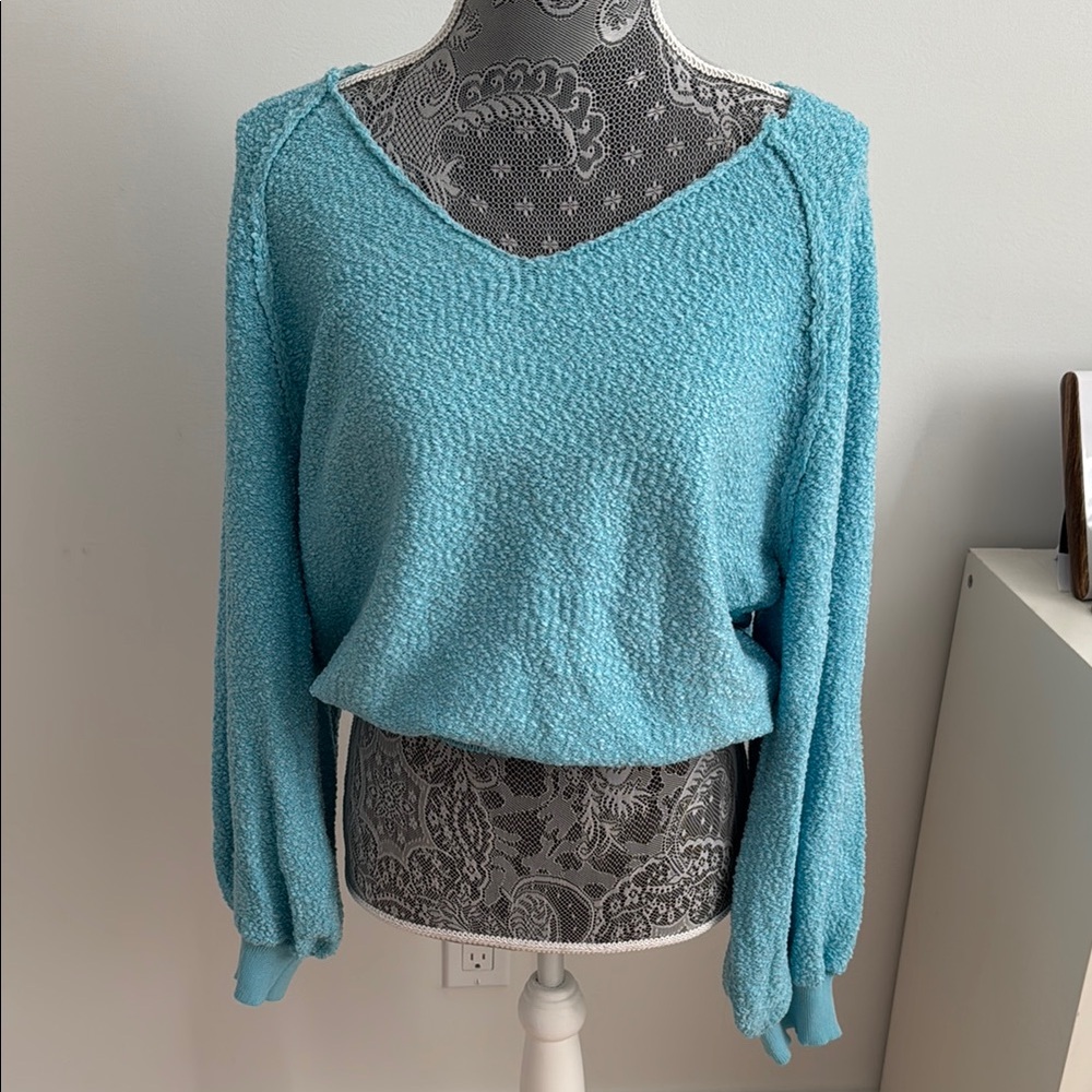 Women's Light Blue Sweater